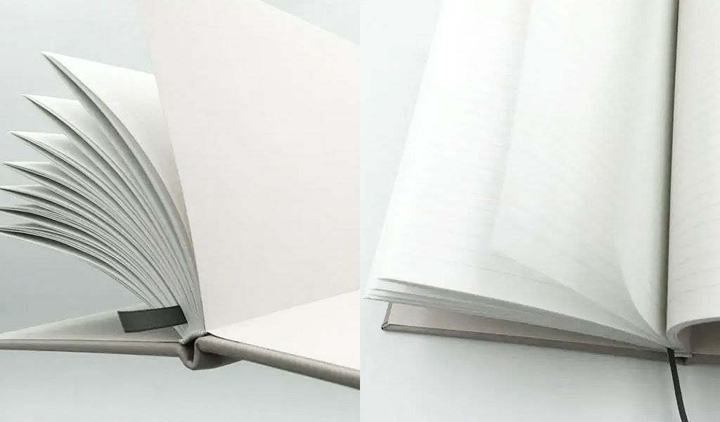 Livre blanc personnalisé pour un goodie durable et écologique.