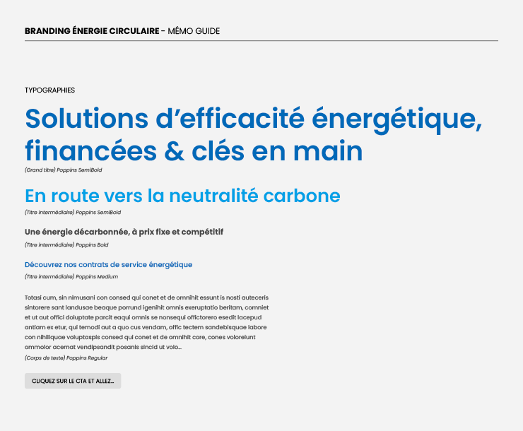 Branding Énergie verte